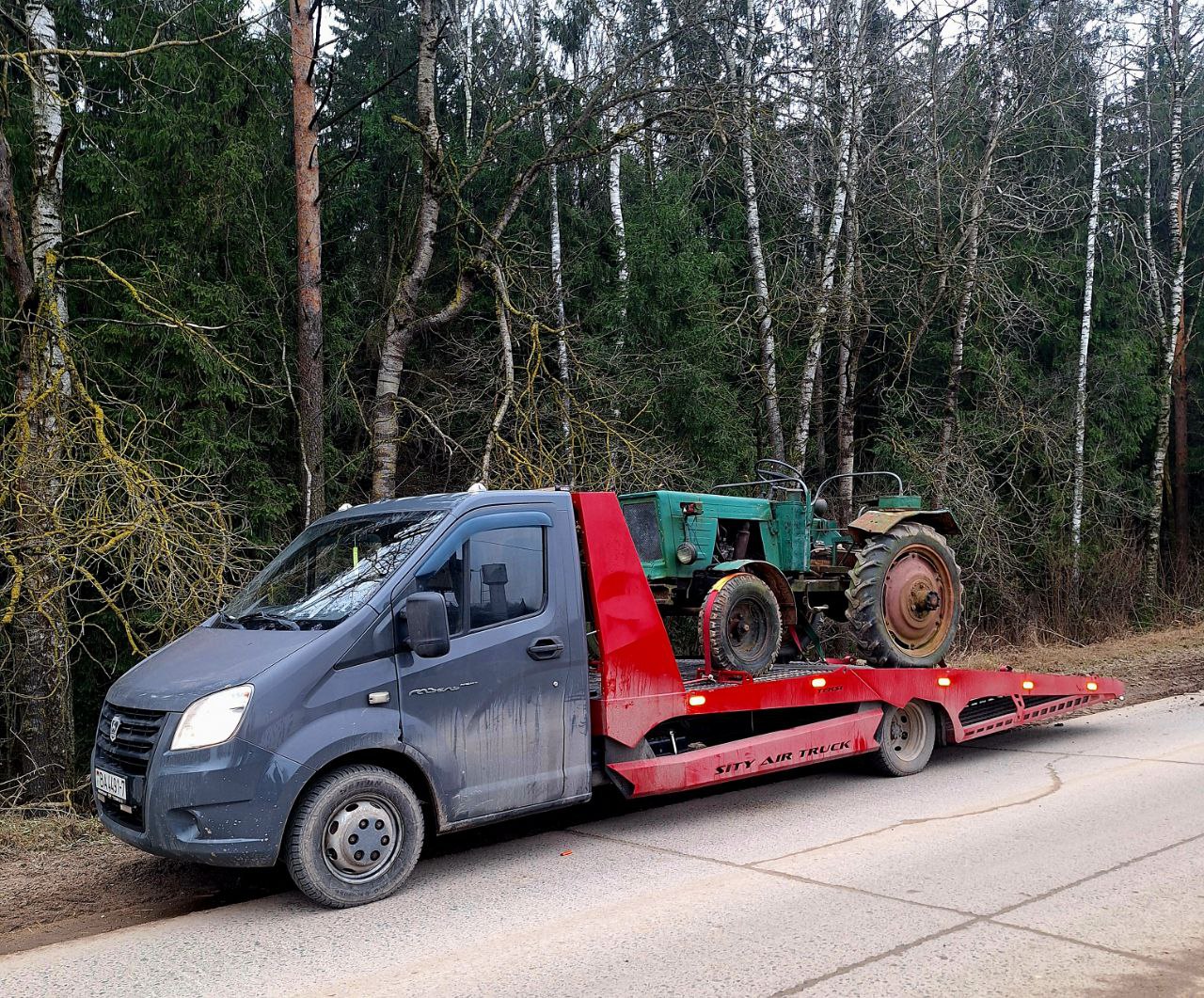 Эвакуация спецтехники